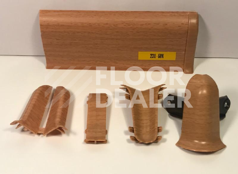 Плинтус Бук 231 фото 1 | FLOORDEALER